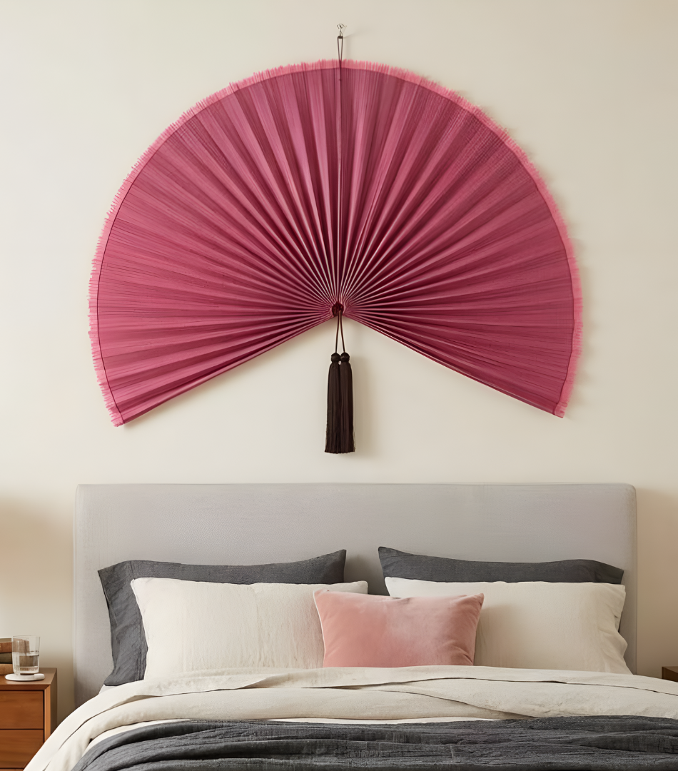 Bamboo Wall Fan